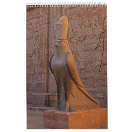 Horusstaty Antikens Egypten Gud Fotografi Kalender