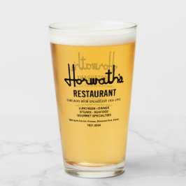 Horwaths restaurang, Elmwood Park, Illinois Glaskopp