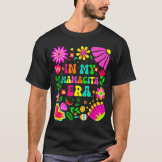 Hos mamacita var det cinco de mayo vildblomma mama t shirt