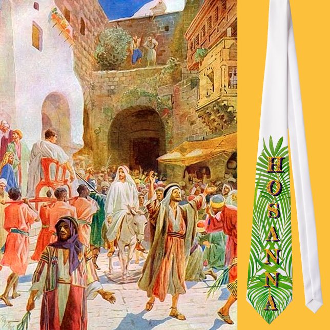 HOSANNA Halsduk för palmsöndagen Slips (Skapare uppladdad)