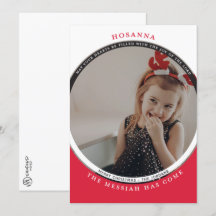 Hosanna Photo Card