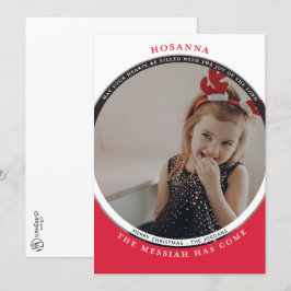 Hosanna Photo Card Kort