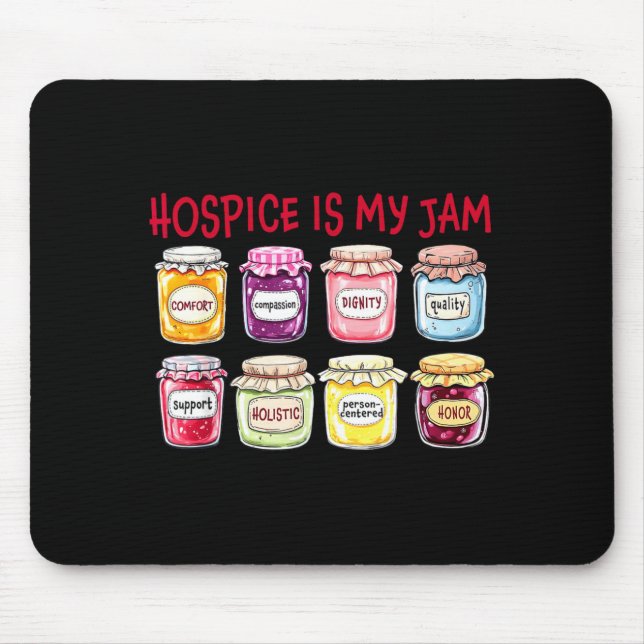 Hosce Is My Jam Caregiver Appreciation Medical Sta Musmatta (Framsidan)
