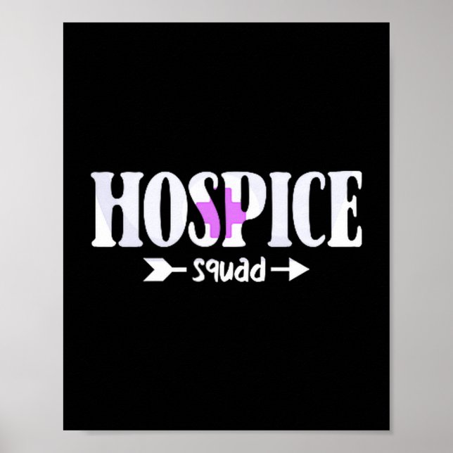 Hosce Sjuksköterska Hosce Squad  Poster (Framsidan)