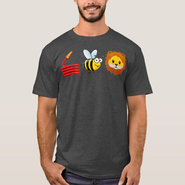 Hose Bee Lejon: Jag är brandsläckare (2) T Shirt (Framsida)
