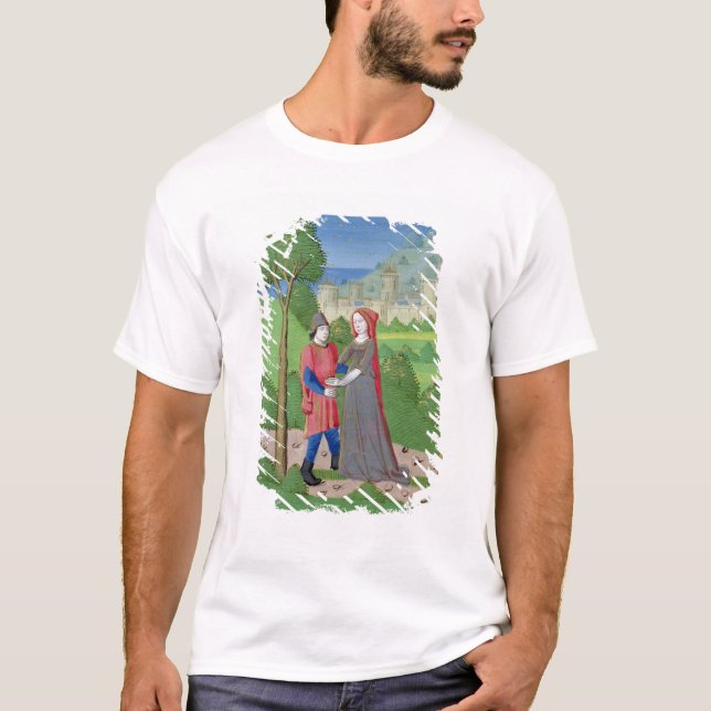 Hosea och skökan, från bibeln t-shirt (Framsida)