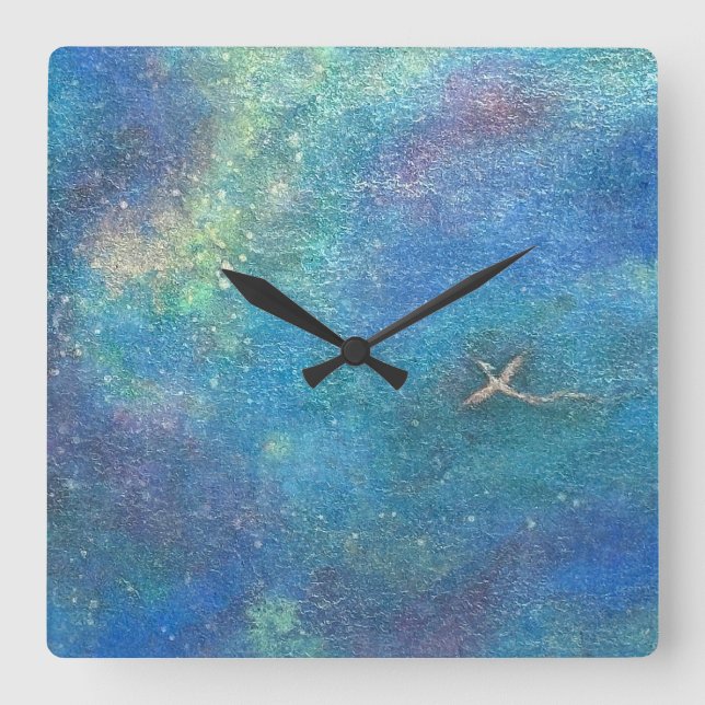 Hoshi-no-Ma: Between the Stars Fyrkantig Klocka (Framsida)