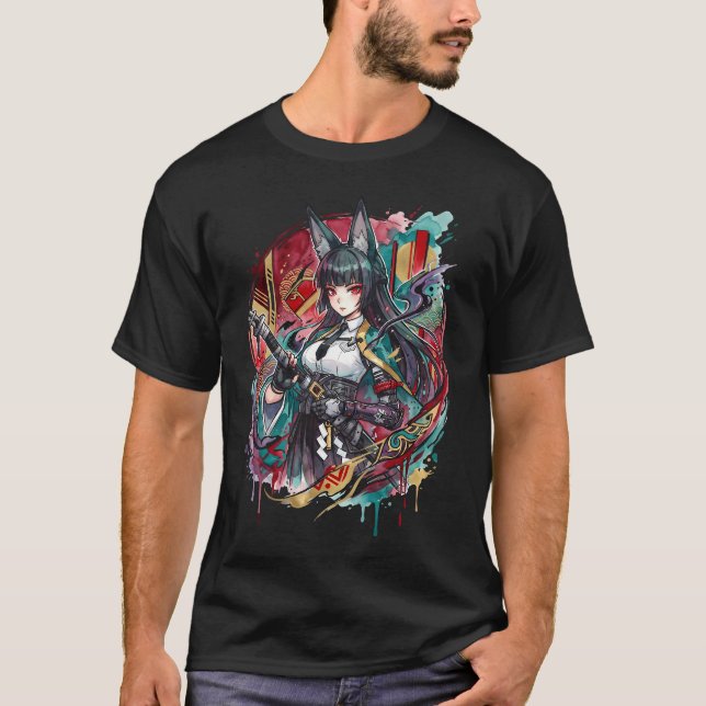 Hoshimi Miyabi Zenless Zone Zero T Shirt (Framsida)