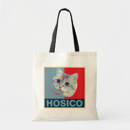 Hosico - Red Blue Illustration Tygkasse