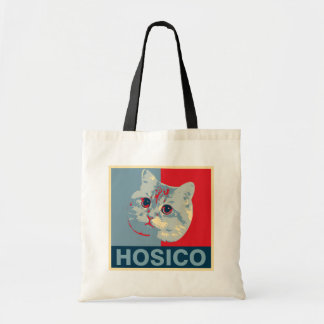 Hosico - Red Blue Illustration Tygkasse