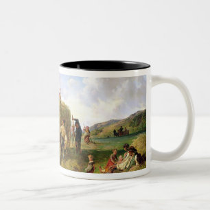 Höskörden, 1869 Två-Tonad mugg