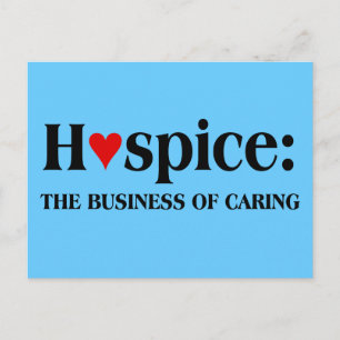 Hospice har hand om andra vykort