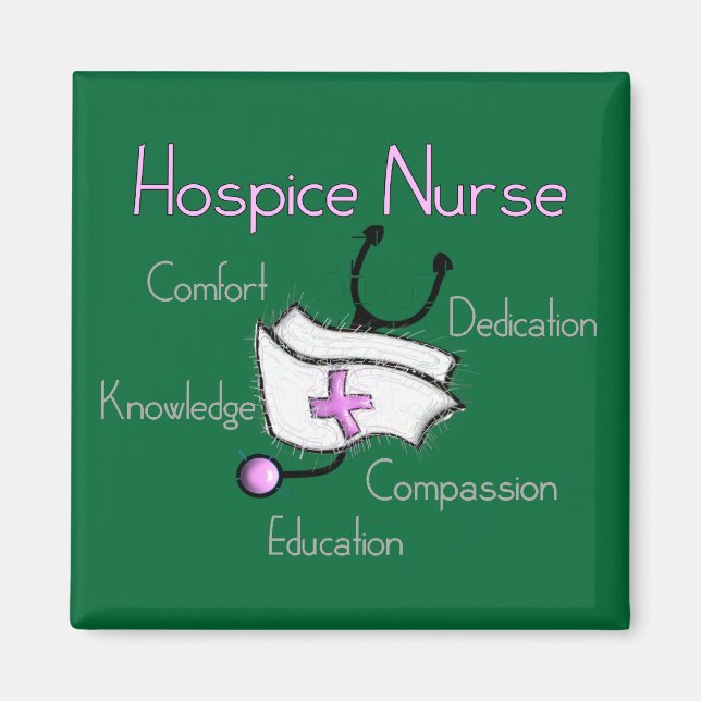 Hospice Nurse Gifts Magnet (Framsidan)