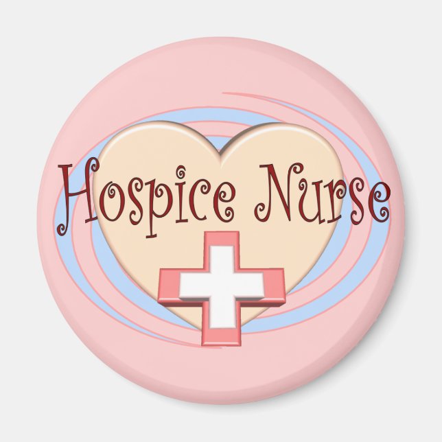 Hospice Nurse gifts Magnet (Framsidan)