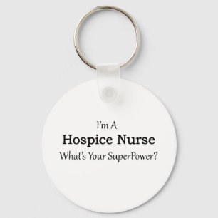 Hospice Nurse Nyckelring