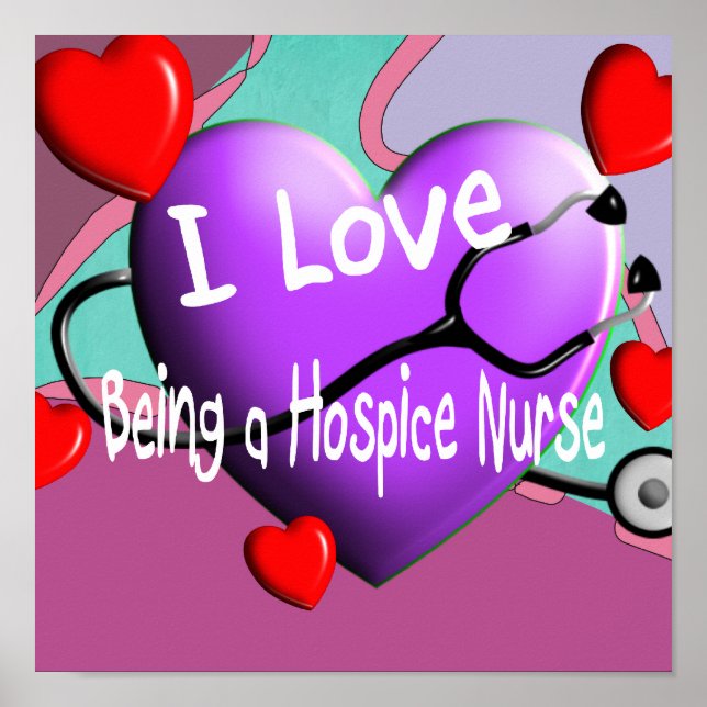 Hospice Nurse Poster (Framsidan)