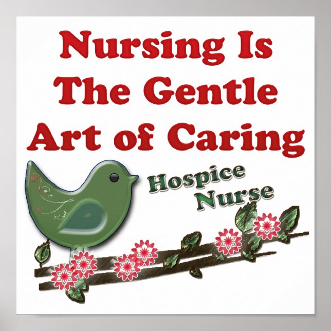 Hospice Nurse Poster (Framsidan)