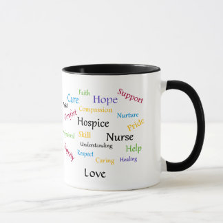 Hospice Nurse Ringer Mugg