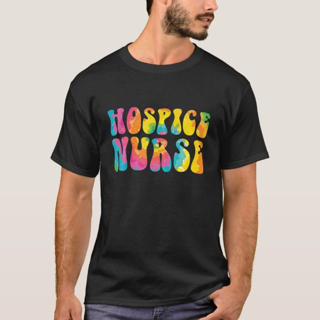 Hospice Nurse T Shirt (Framsida)