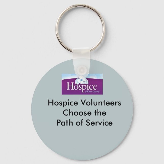 Hospice of Knox County Volunteers Nyckelring (Framsida)