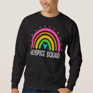 Hospice Squad Nurse Aide Nursing Rainbow Hospice C Lång Ärmad Tröja