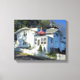 Hospital Point Lighthouse, MORSA Wrapped Canvas