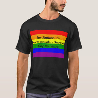 Hospitalisera homosexuell person - servicebögen t shirt