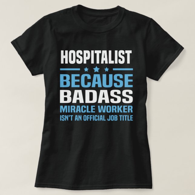 Hospitalist T Shirt (Design framsida)