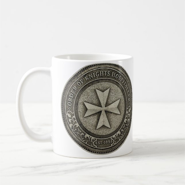 Hospitaller Order 1099 Kaffemugg (Vänster)