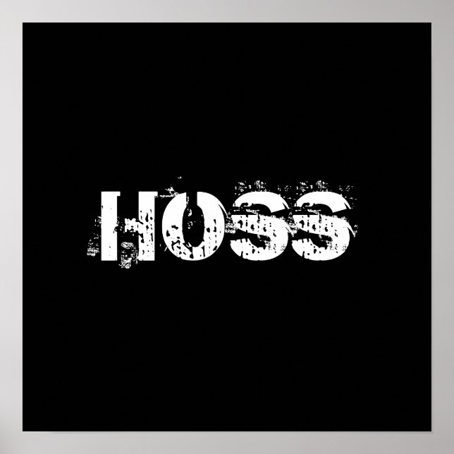 Hoss Poster (Framsidan)