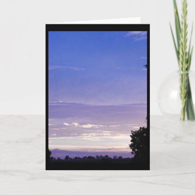 Höst ~ 1 helgkort (Framsida)