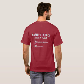 Höst 2026 Usk Chicago Sketchwalk T Shirt