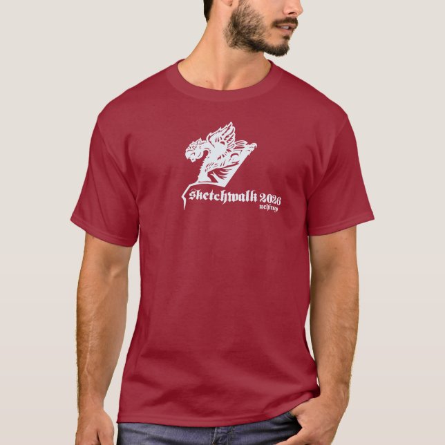 Höst 2026 Usk Chicago Sketchwalk T Shirt (Framsida)