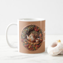 Höst 3D Polymer Lerkaffekopp
