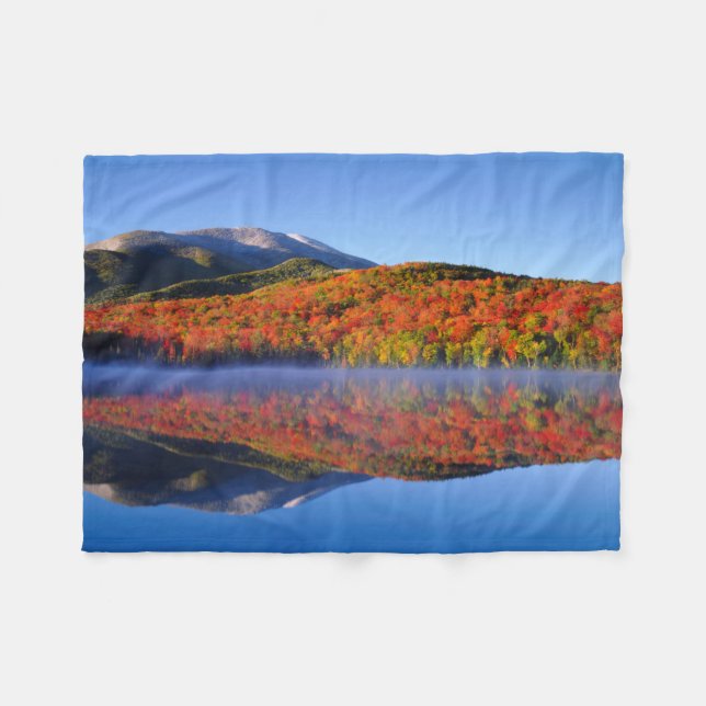 Höst Adirondack Mountains | New York Fleecefilt (Framsidan (Horisontell))