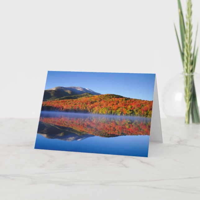 Höst Adirondack Mountains | New York Kort (Framsida)