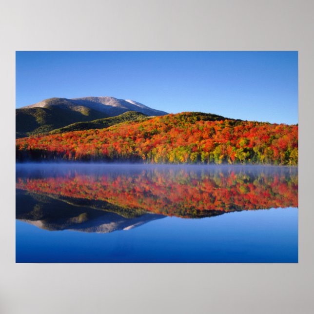 Höst Adirondack Mountains | New York Poster (Framsidan)