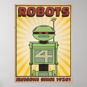Höst affisch för sjö"ROBOT"