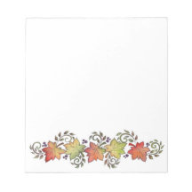 Höst - Anteckningsblock