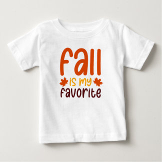 Höst är min favorit - mysig höst citat design t shirt