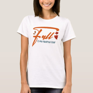 Höst är min favoritfärg – Höst Estetisk Mysig T Shirt