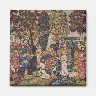 Höst av Maurice Prendergast, Vintage Fine Art Magnet
