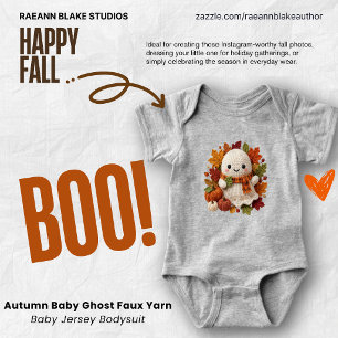 Höst Baby Ghost Fals Garn Baby Tröja
