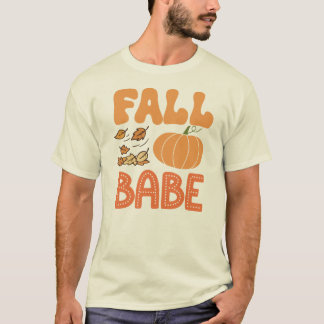 Höst Baby Retro Höst Höst Pumpor Kryddig Coquette T Shirt