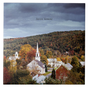 Höst, Barnet, Vermont Kakelplatta