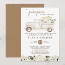 Höst Beige Brun Könsneutral Par Babyshower