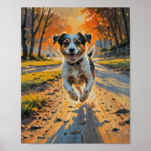 Höst Bliss Hund Poster