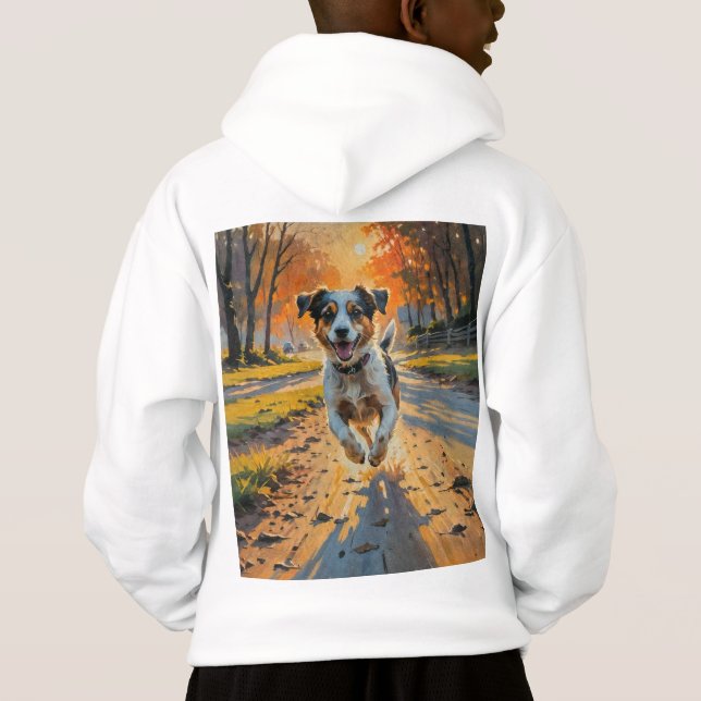 Höst Bliss Hund T Shirt (Baksida)