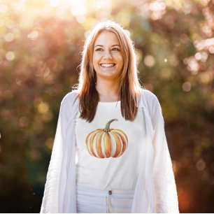 Höst Bliss Watercolor Pumpkin T Shirt