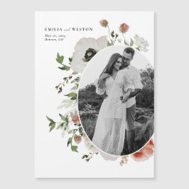 Höst Bohemsk Bröllop Höst Spara Datum Magnet